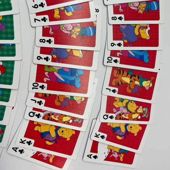 Bicycle Disney Winnie the Pooh Deck of Playing Cards Holiday Playing Cards RARE - Picture 2 of 16